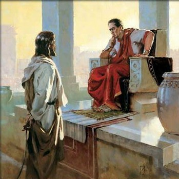 Jesús frente a Poncio Pilatos